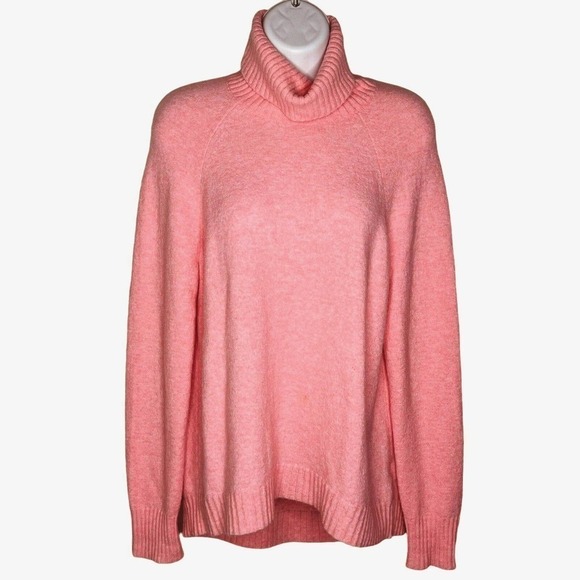 J. Crew Women's Size Small Turtleneck Sweater Wool Alpaca Blend Supersoft Yarn - Picture 2 of 8